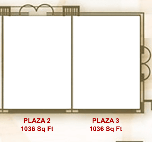 Plaza Rooms 2 & 3