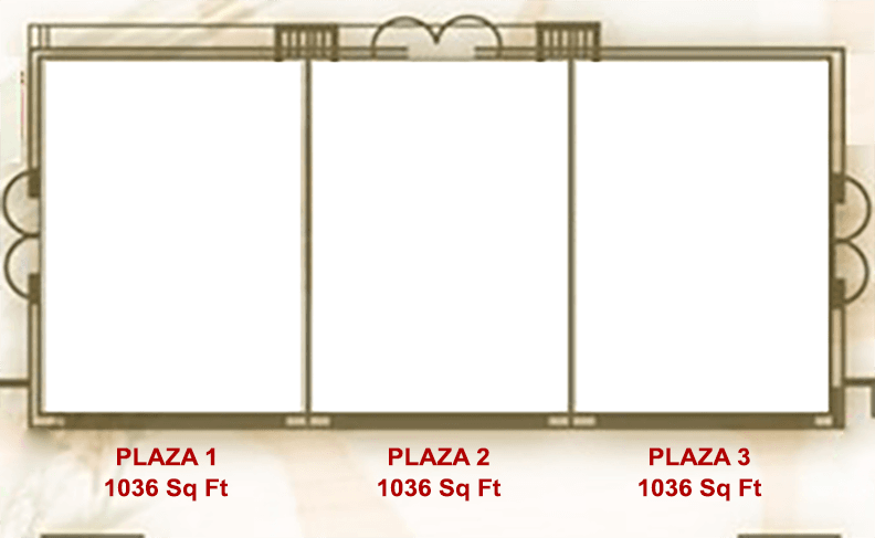 Plaza Rooms 1, 2 & 3