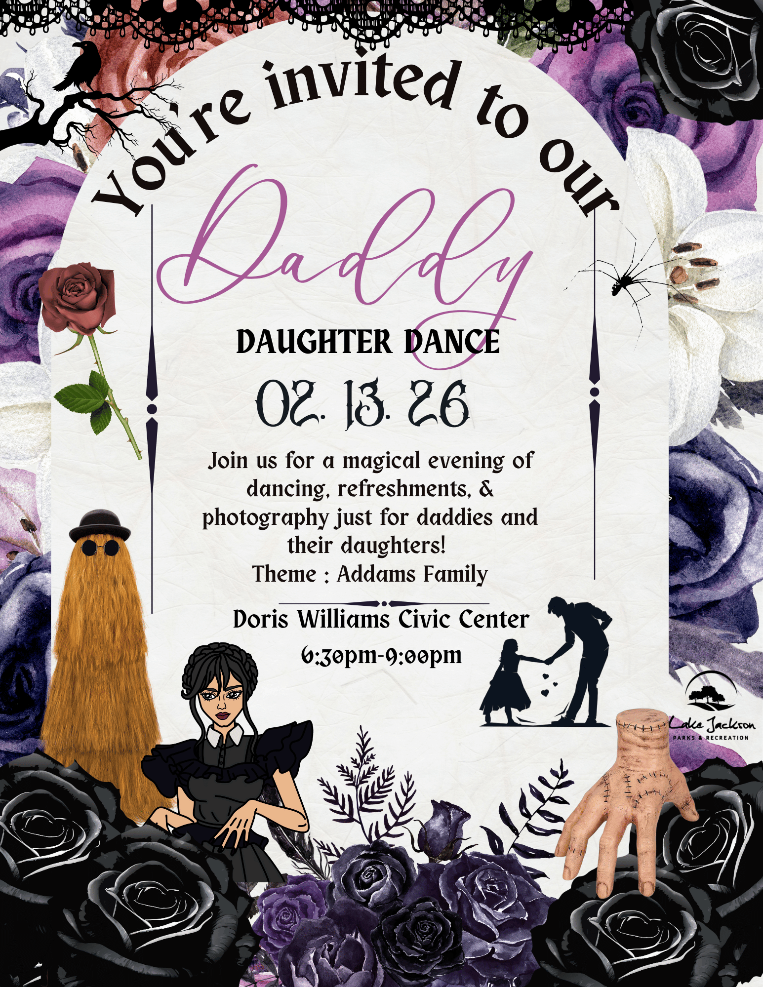 Daddy Daughter Dance Flyer 2026